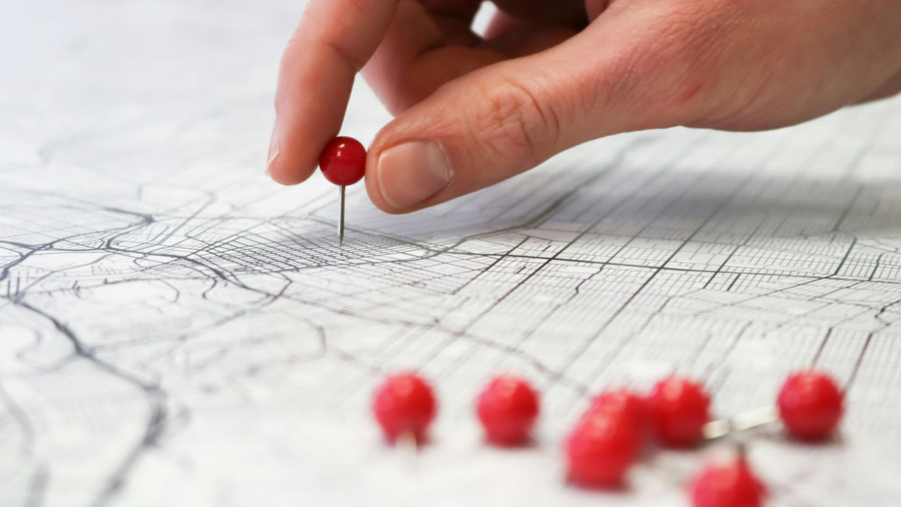 Gelegten Trail nachzeichnen